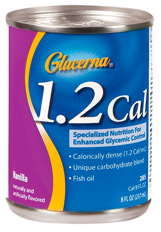 ABBOTT NUTRITION Glucerna 1.2 Cal Ready-to-Drink Vanilla 8 oz Can