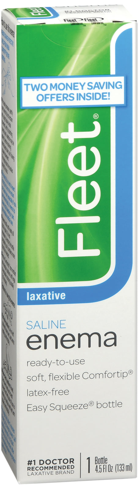 Fleet Enema 4.5 oz with 19 Gram - 7 Gram Strength Sodium Phosphate