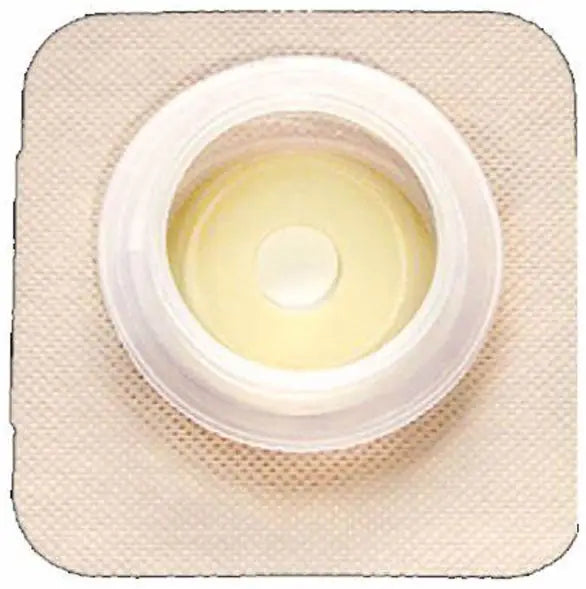 Fortis Medical Products Entrust 5" x 5" Convex Ostomy Wafer with Tape Collar