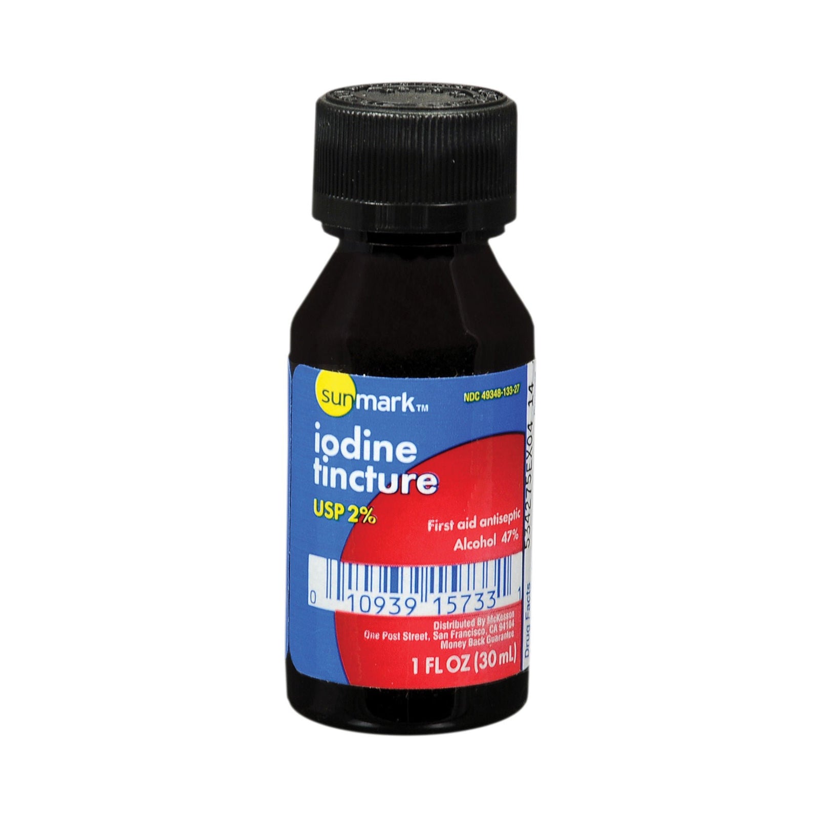 Sunmark Iodine Tincture USP 2%, 1 fl oz