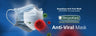 RespoKare Anti-Viral Surgical Mask - FDA Cleared