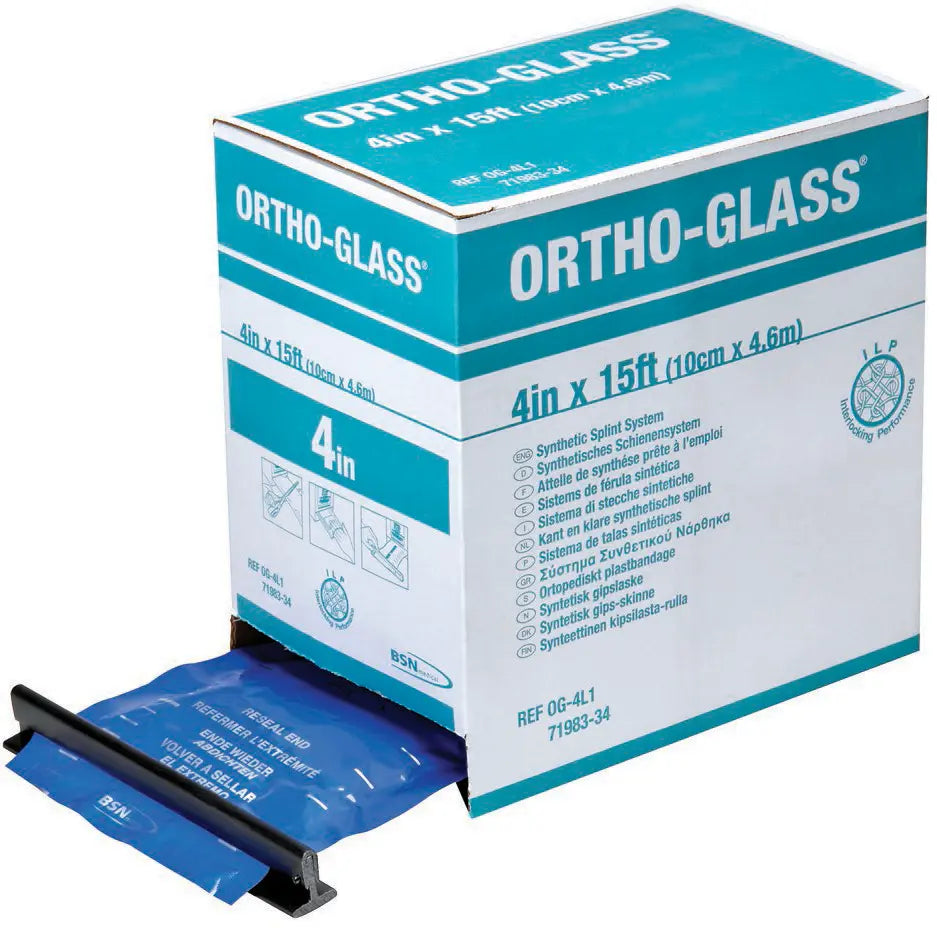 Ortho-Glass® Precut Splint, White, 4 x 30 Inch