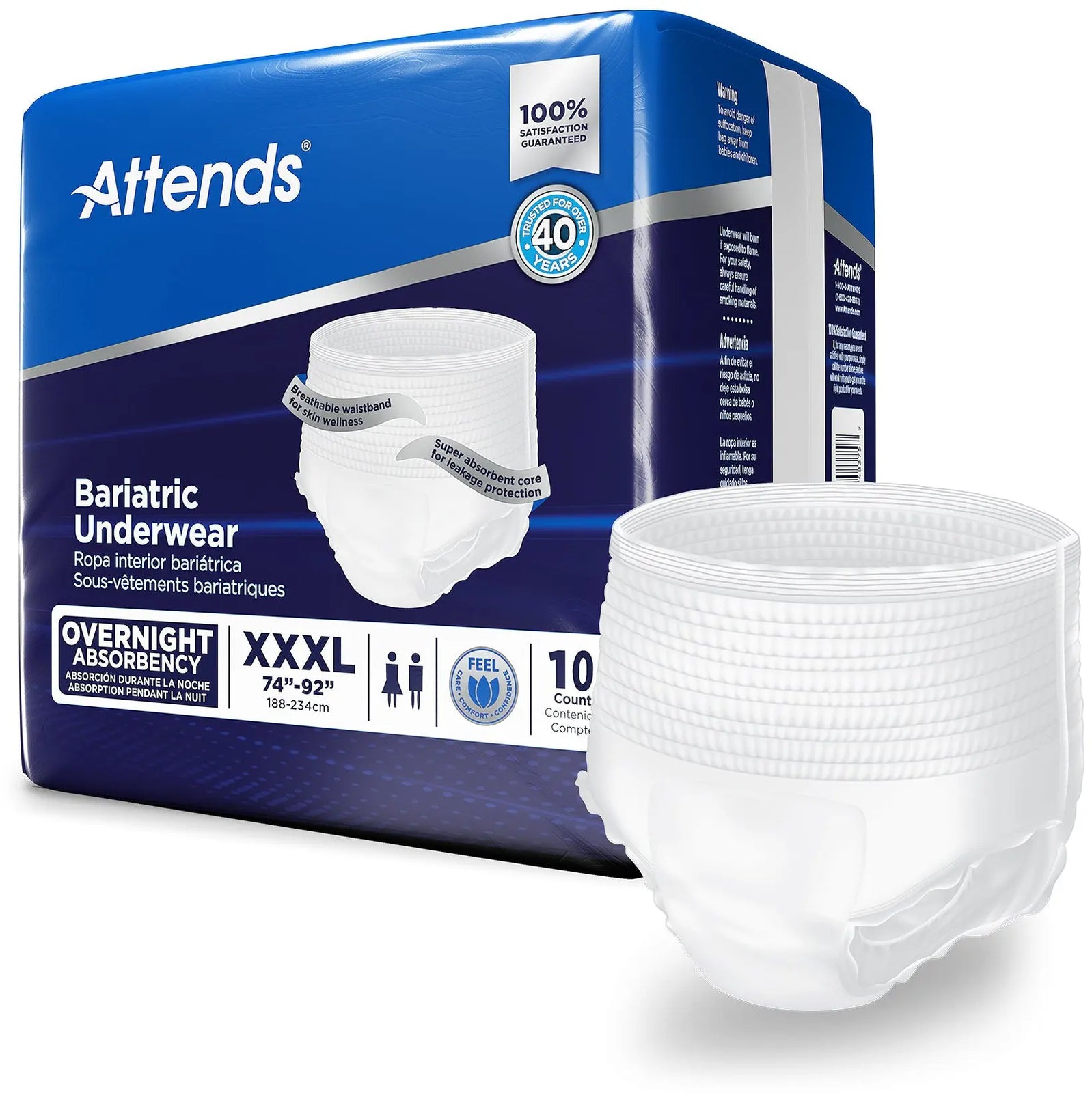 Attends Bariatric Underwear