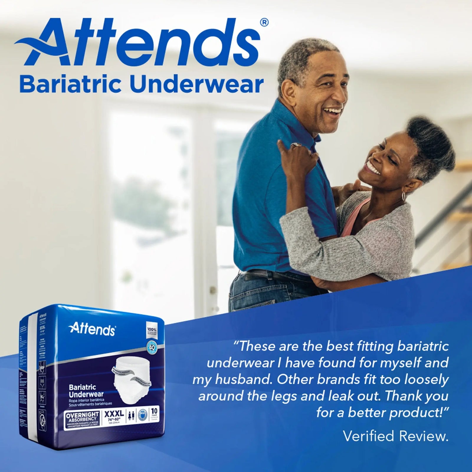 Attends Bariatric Underwear