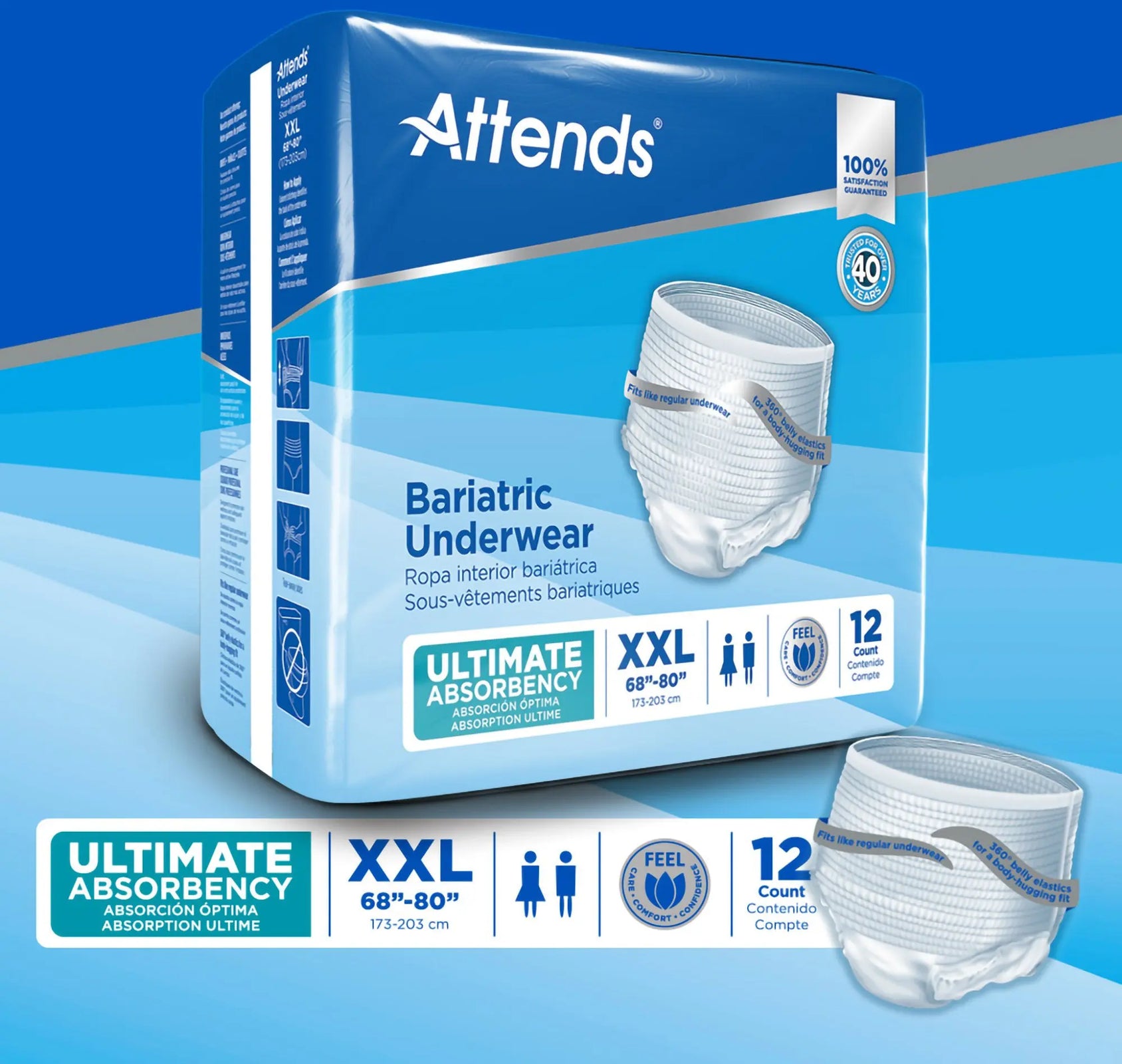 Attends Bariatric Underwear