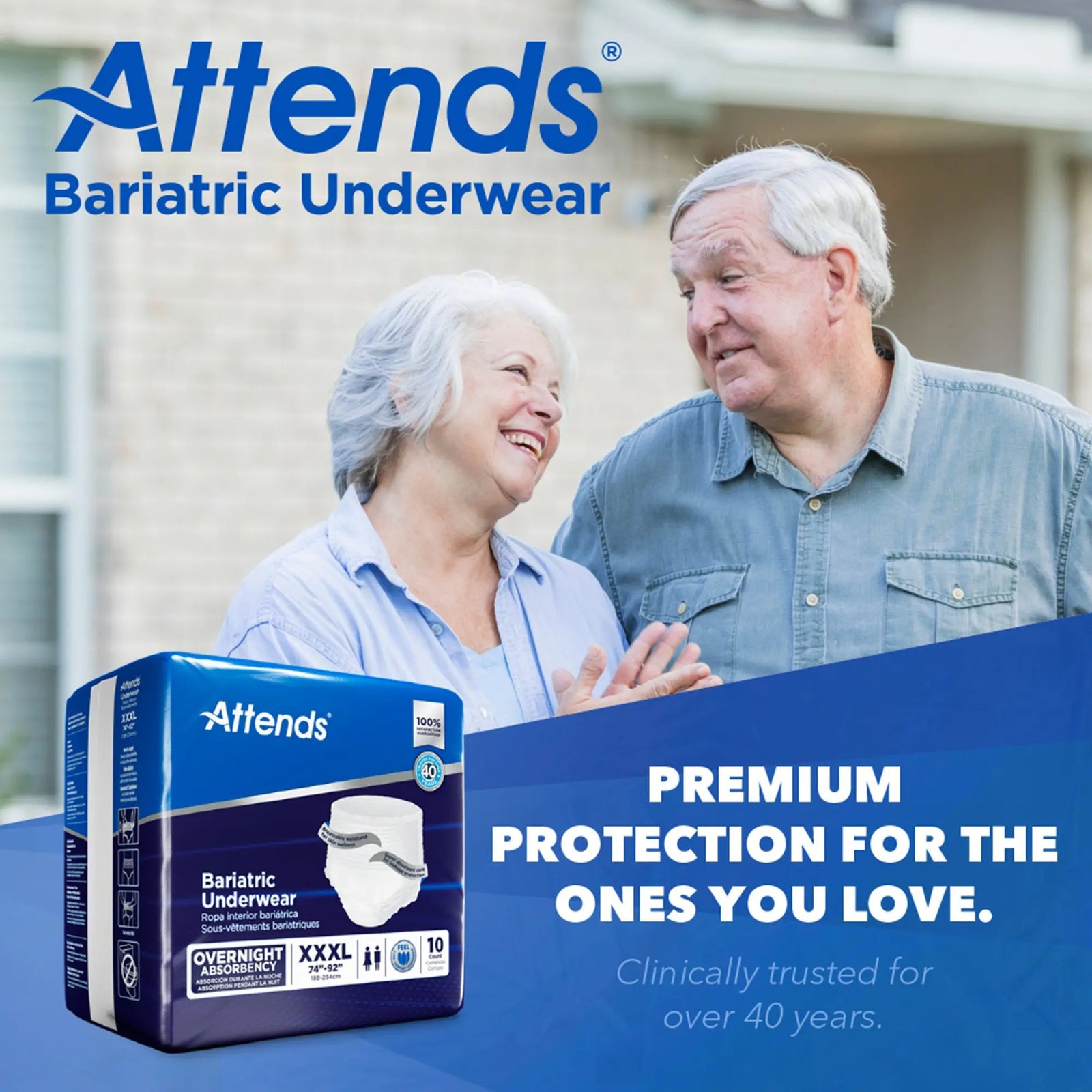 Attends Bariatric Underwear