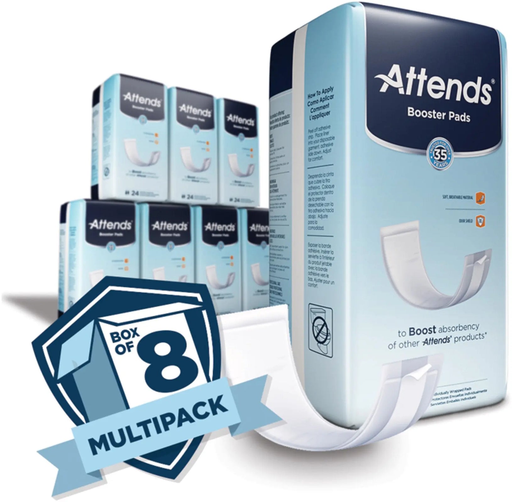 Attends Booster Pads