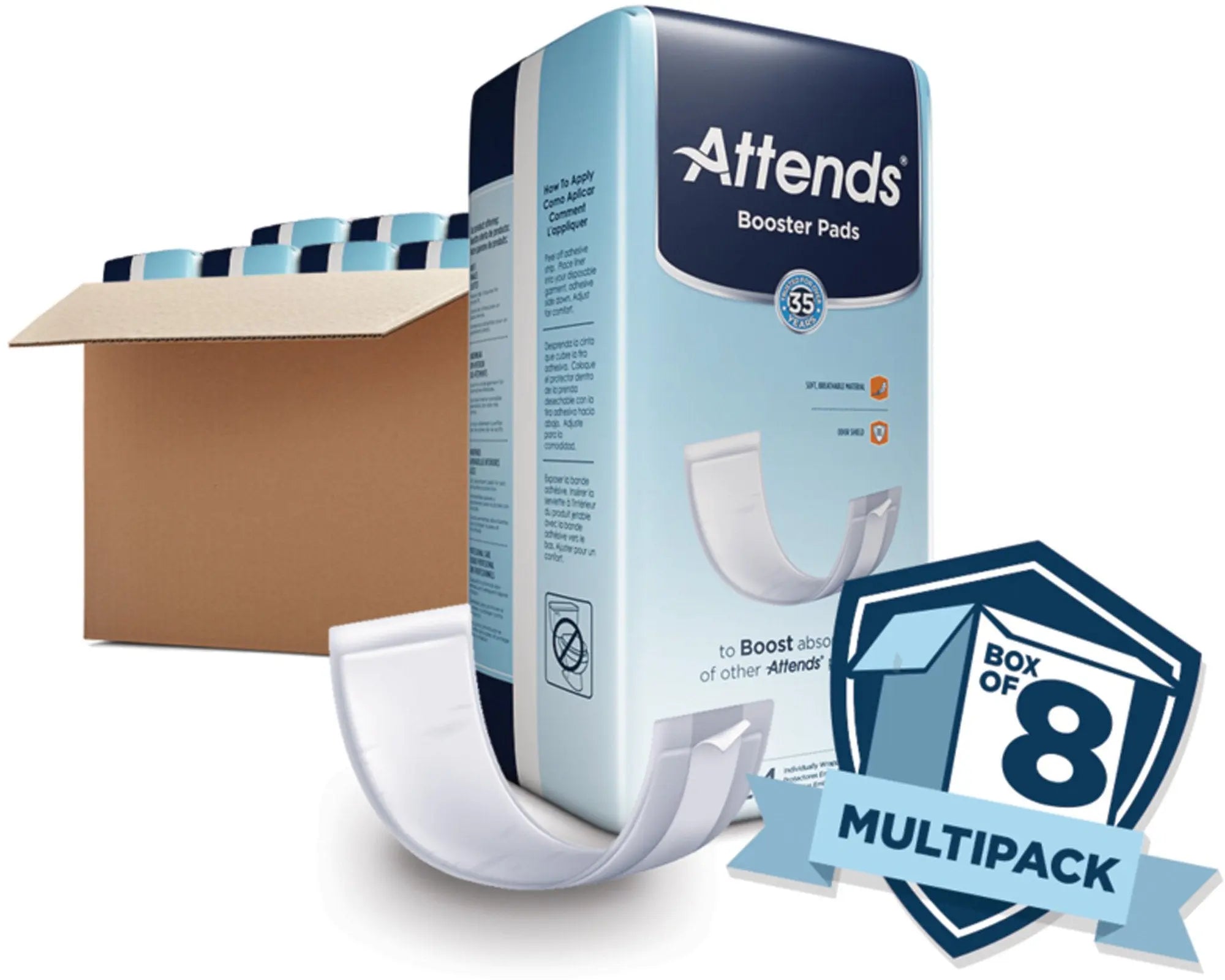 Attends Booster Pads