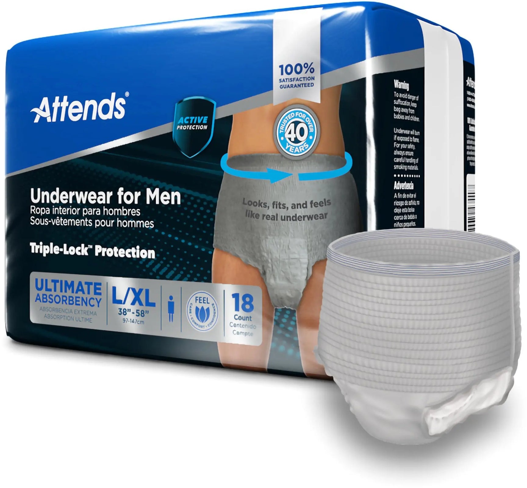 Attends Discreet Mens Underwear