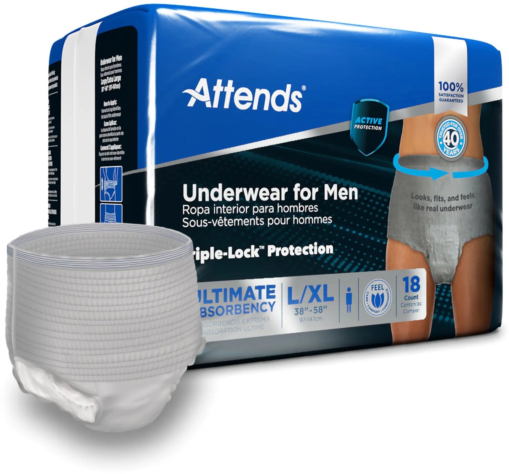 Attends Discreet Mens Underwear