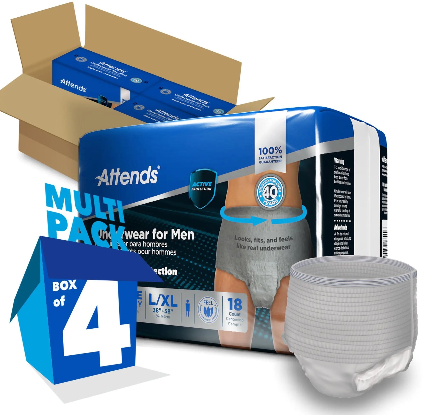 Attends Discreet Mens Underwear