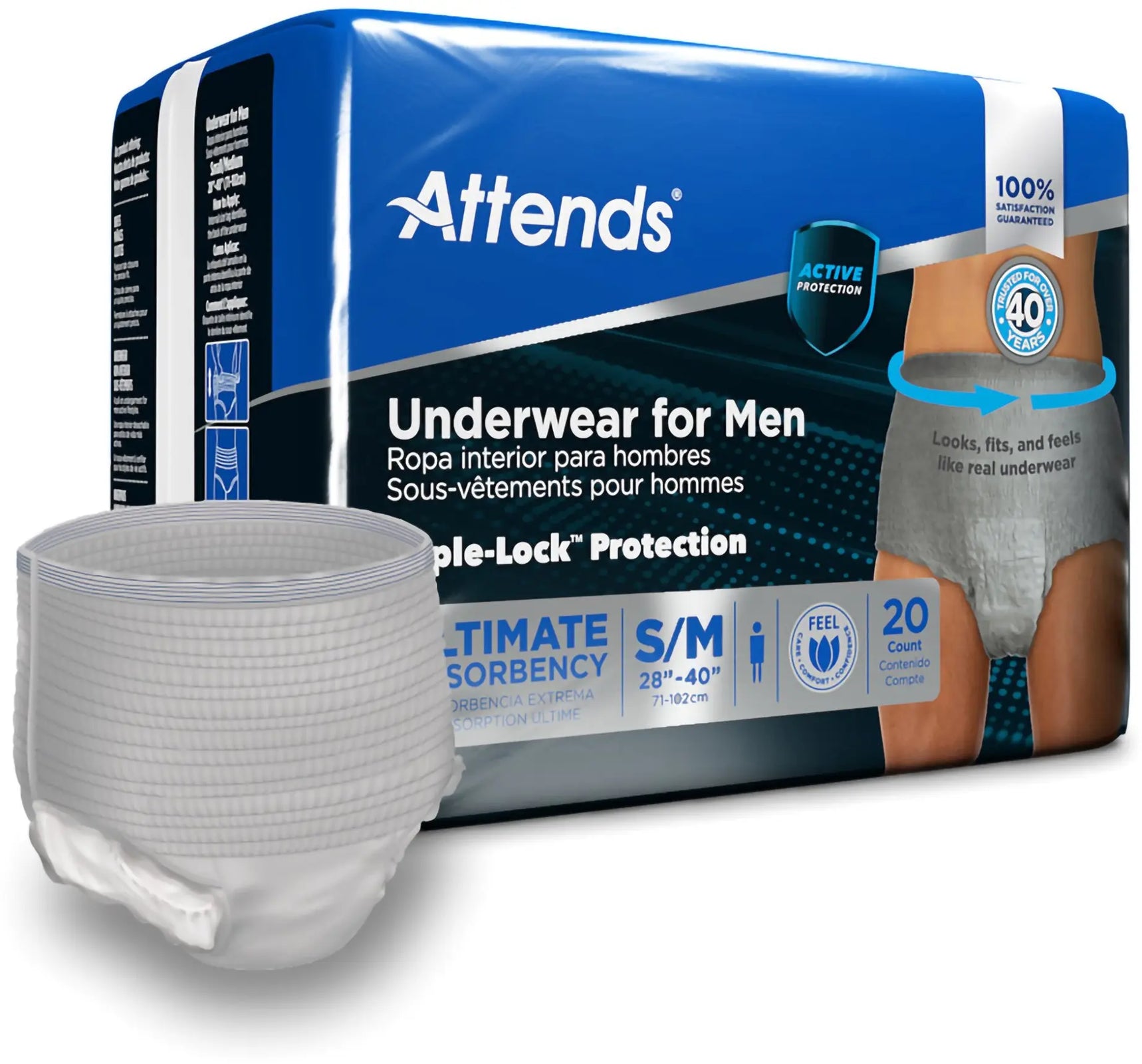 Attends Discreet Mens Underwear