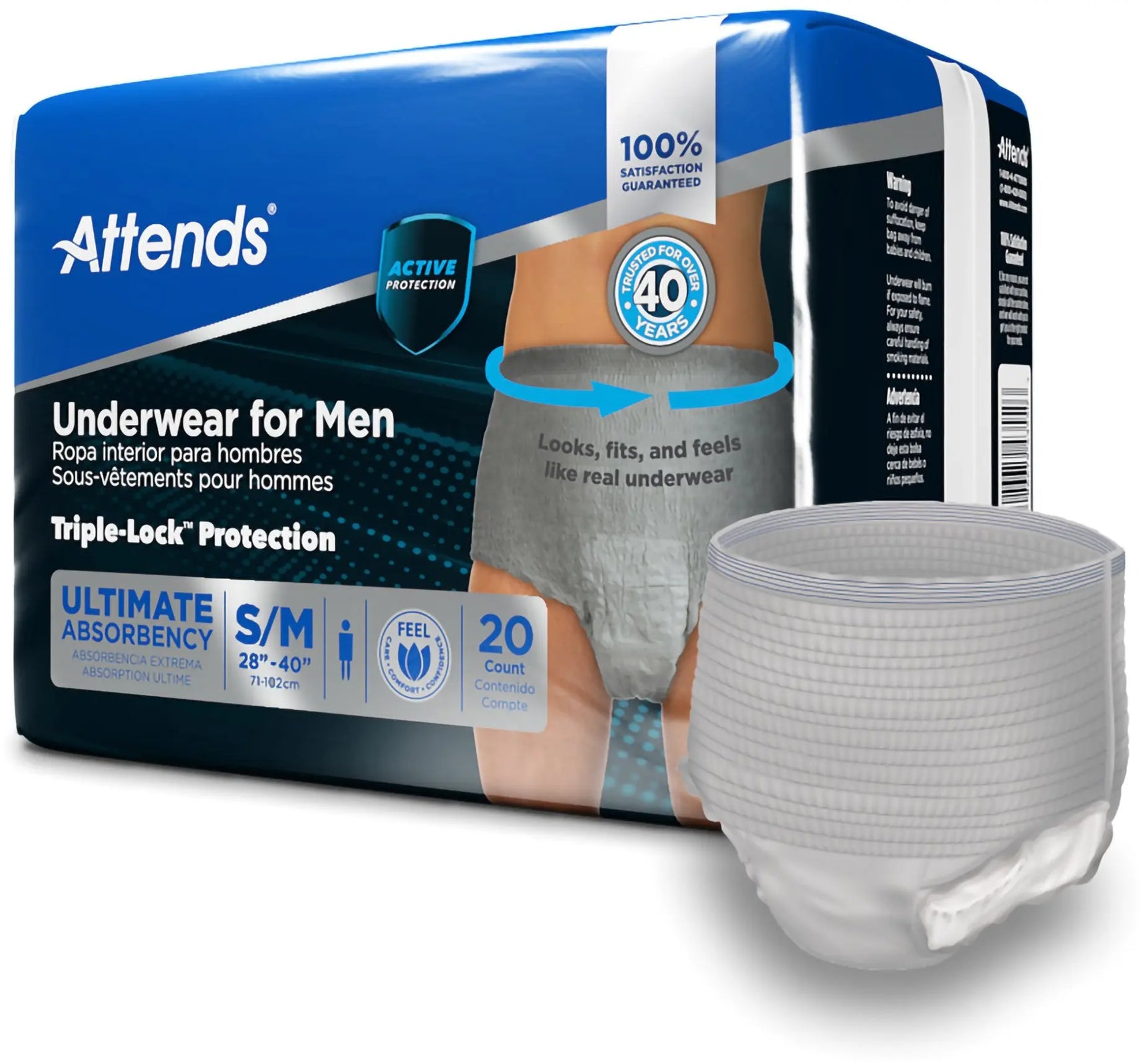 Attends Discreet Mens Underwear