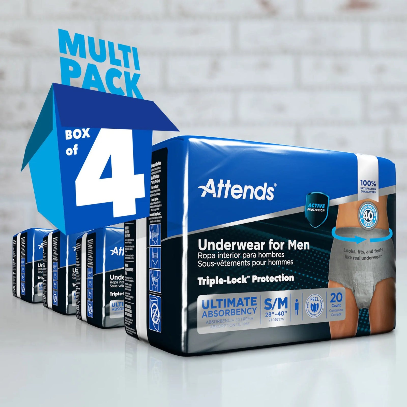 Attends Discreet Mens Underwear