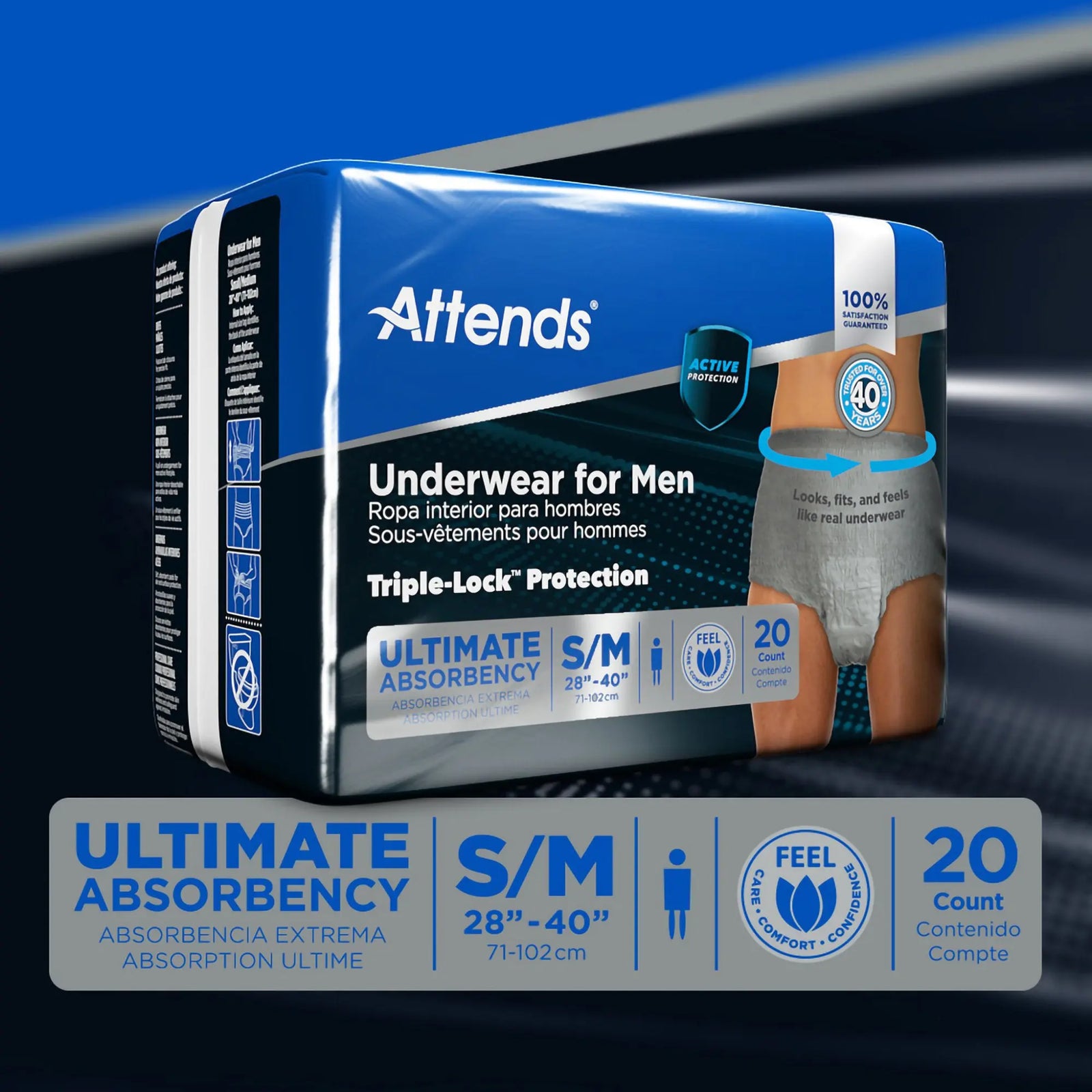 Attends Discreet Mens Underwear