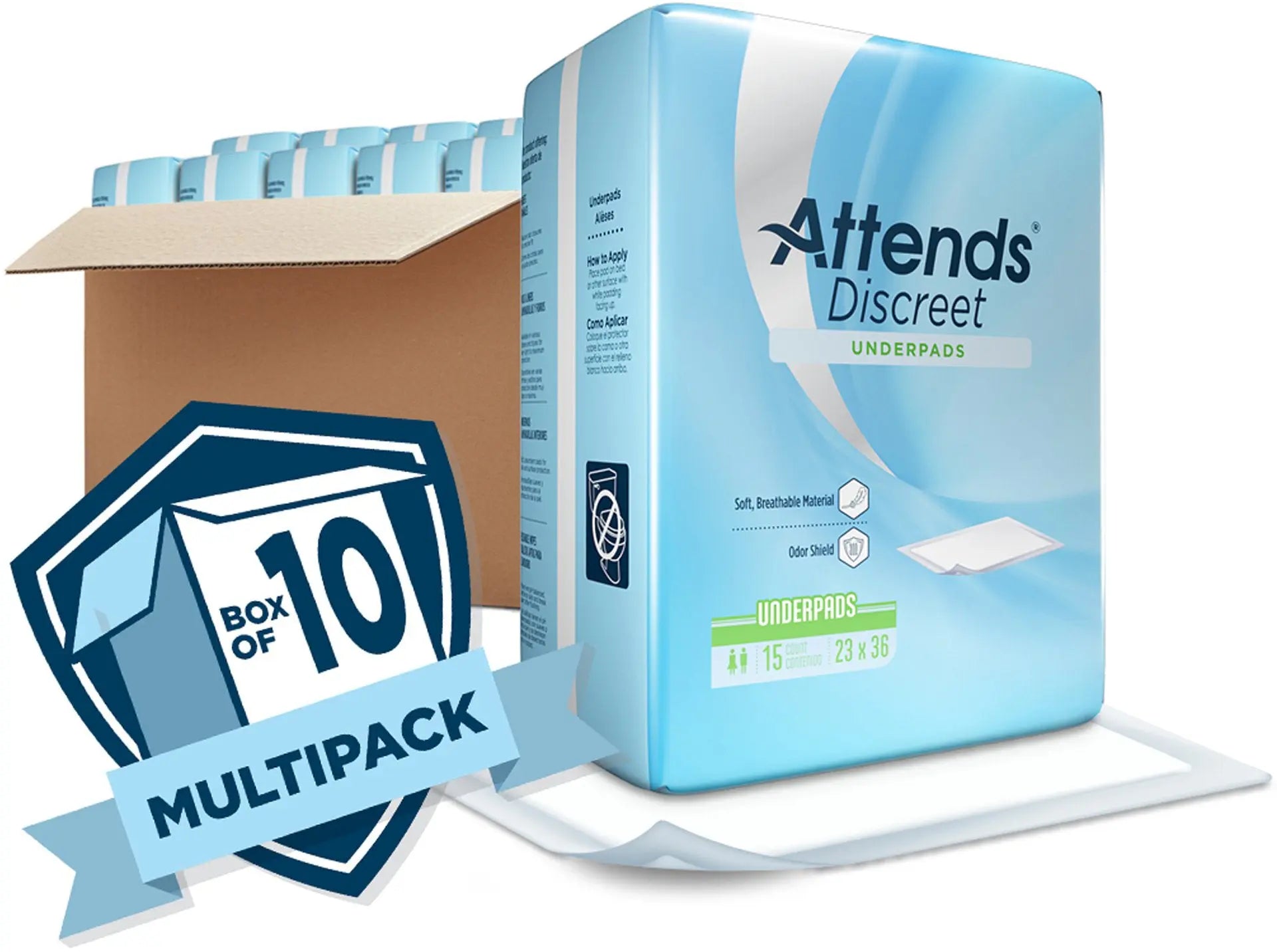 Attends Discreet Underpads