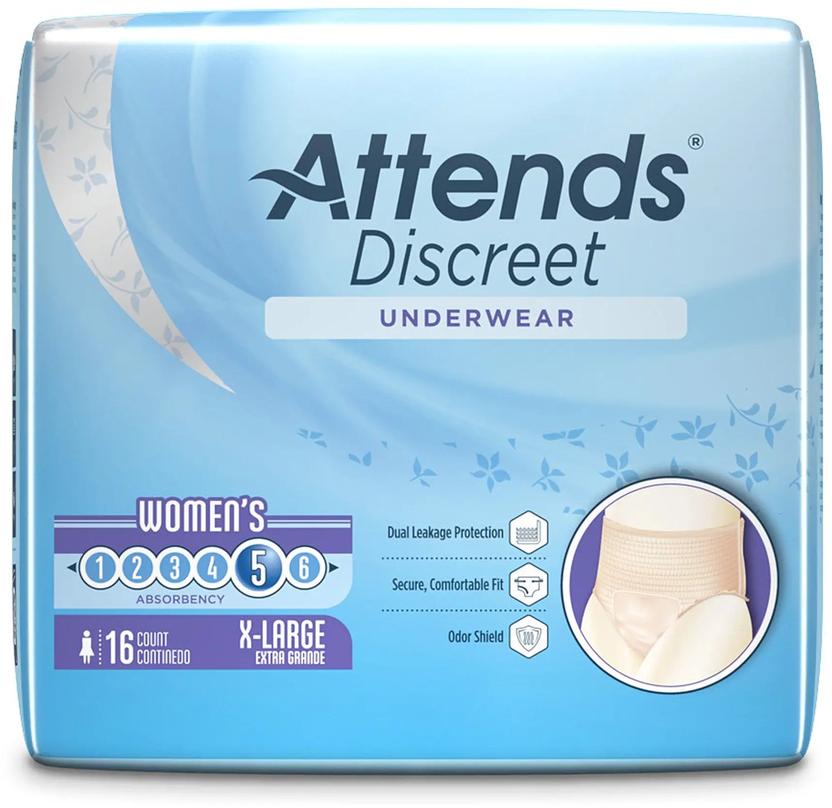 Attends Discreet Womens Underwear