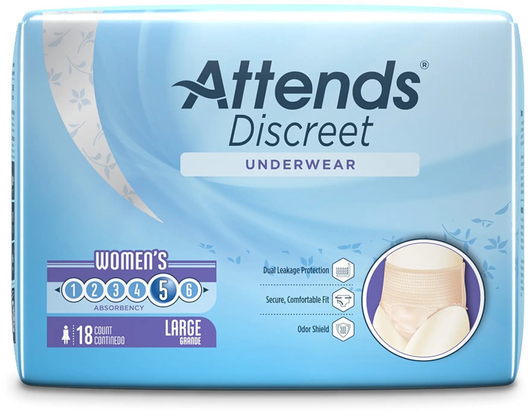 Attends Discreet Womens Underwear