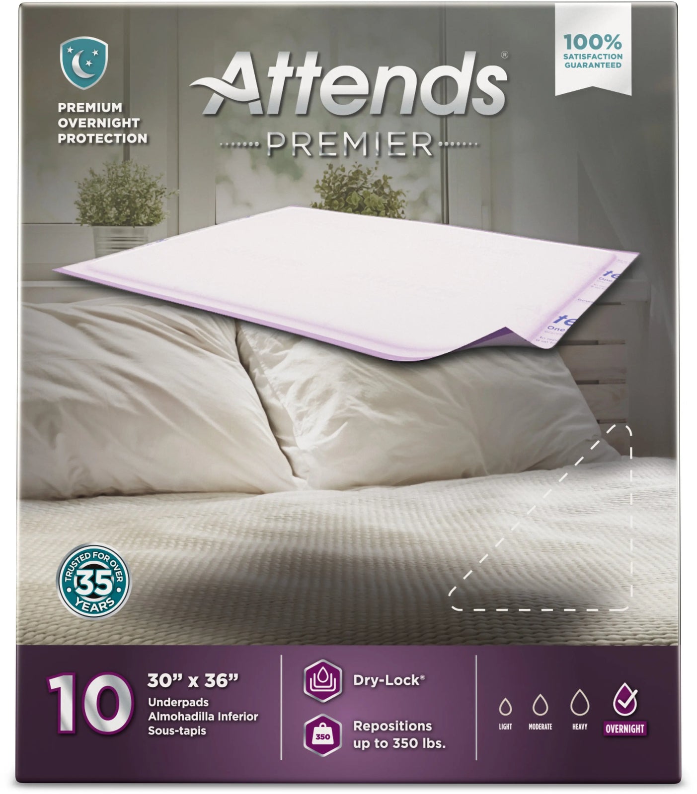 Attends Premier Underpads
