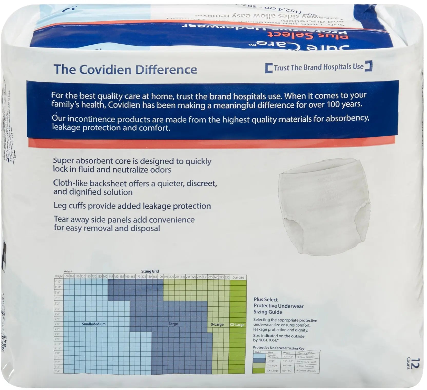 Cardinal Health SURE CARE Plus Select Protective Underwear