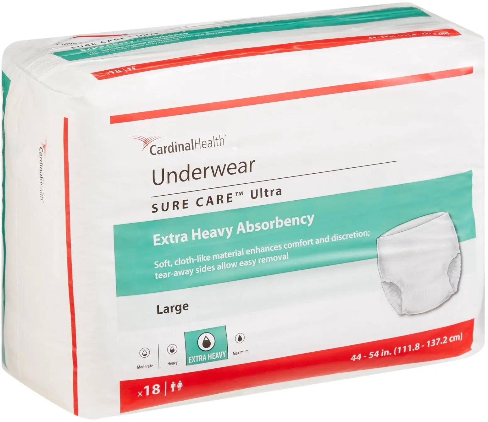 Cardinal Health SURE CARE Ultra Protective Underwear with BreatheEasy