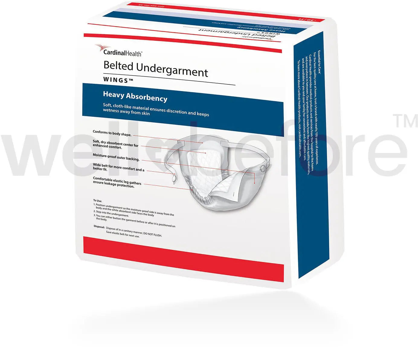 Cardinal Health WINGS Belted & Beltless Undergarments