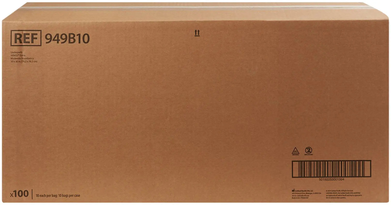 CardinalHealth WINGS Extra Underpad