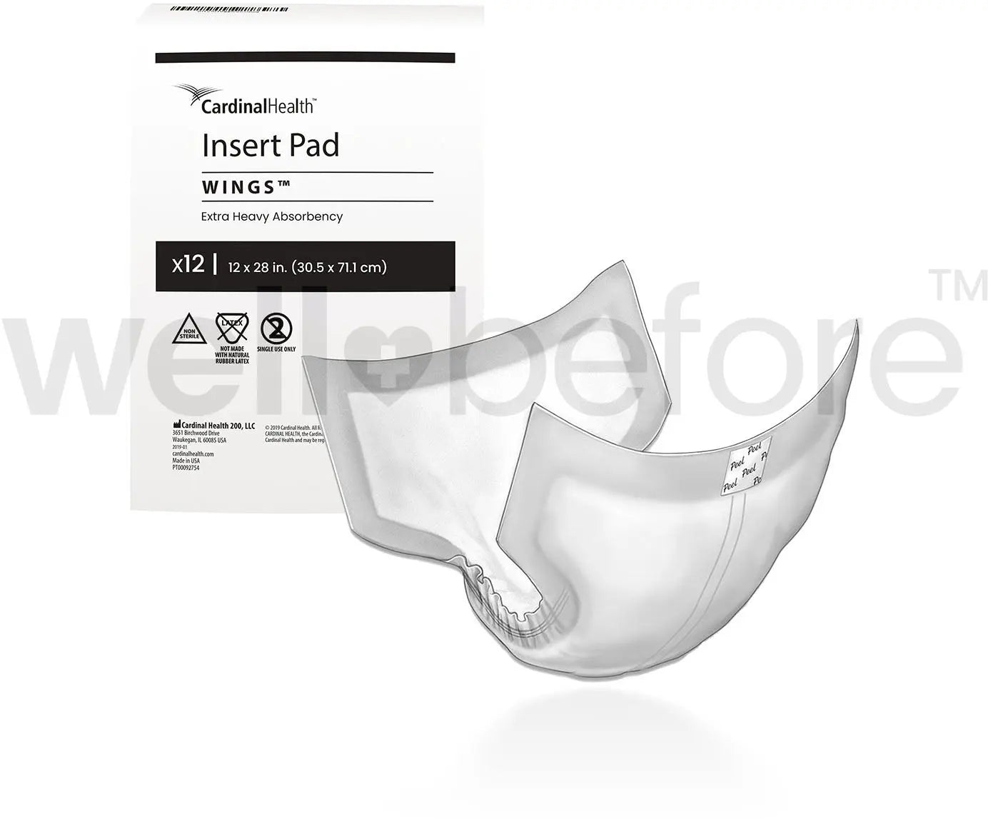 Cardinal Health WINGS Insert Pads