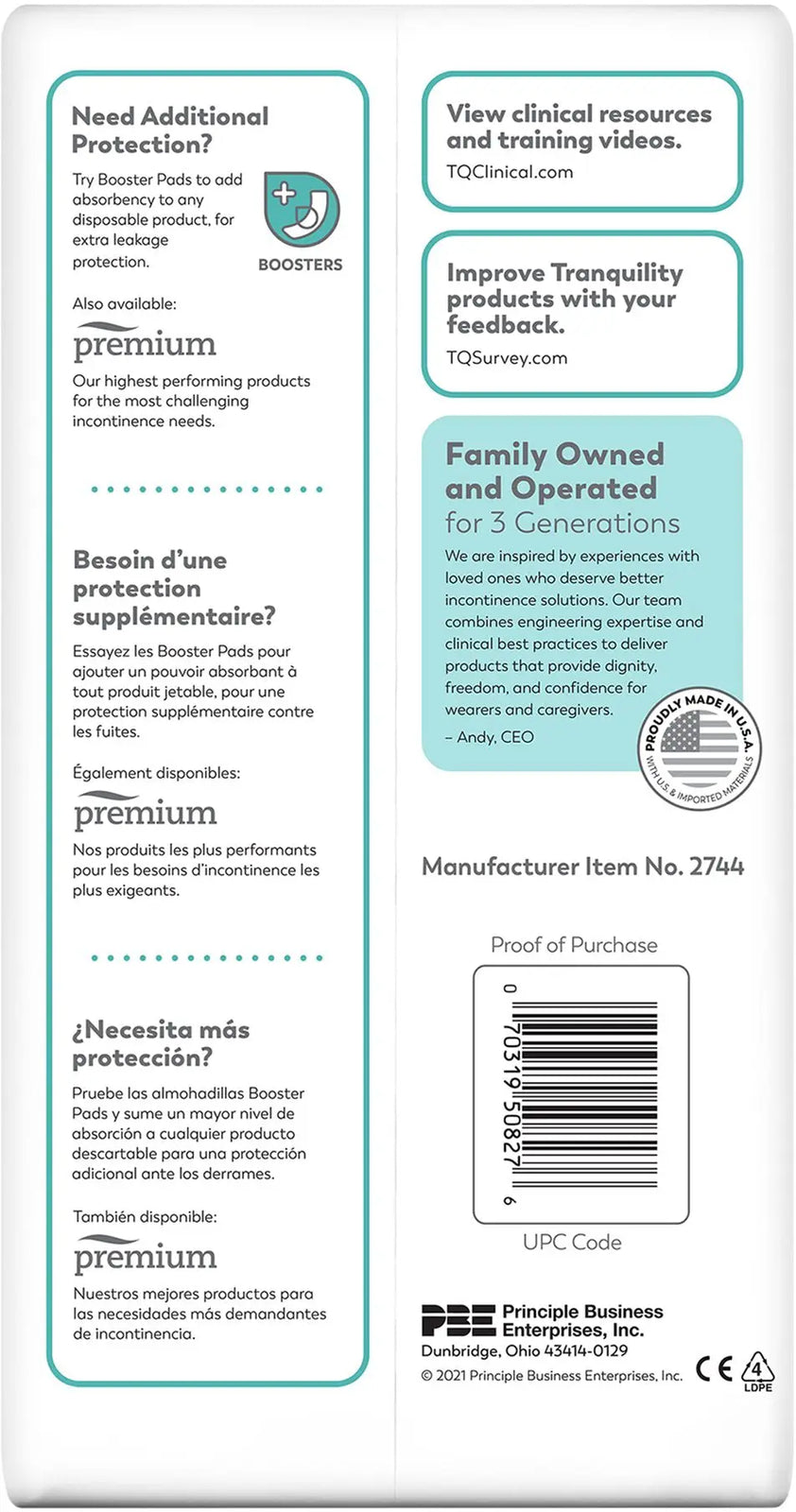 ComfortCare Disposable Briefs