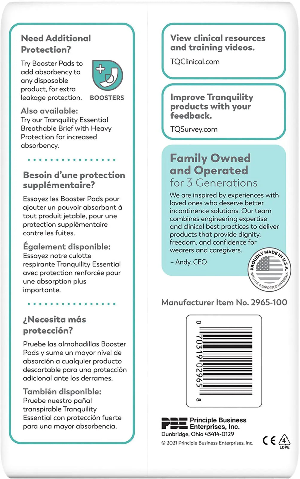 ComfortCare Disposable Briefs