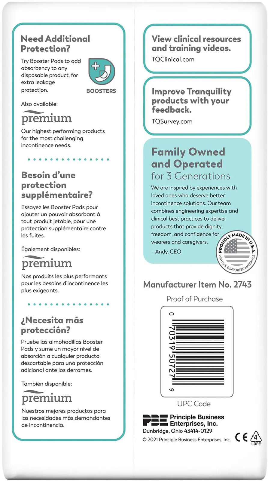 ComfortCare Disposable Briefs