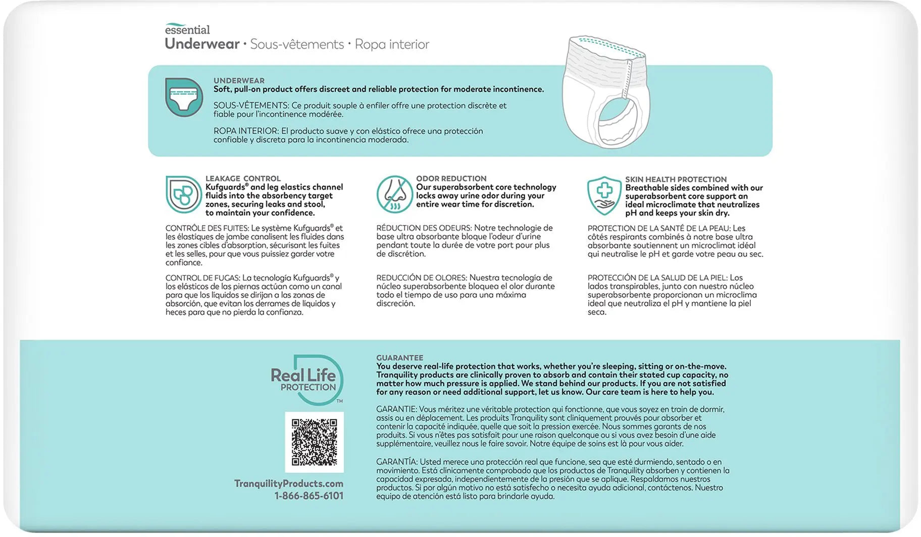 ComfortCare Underwear