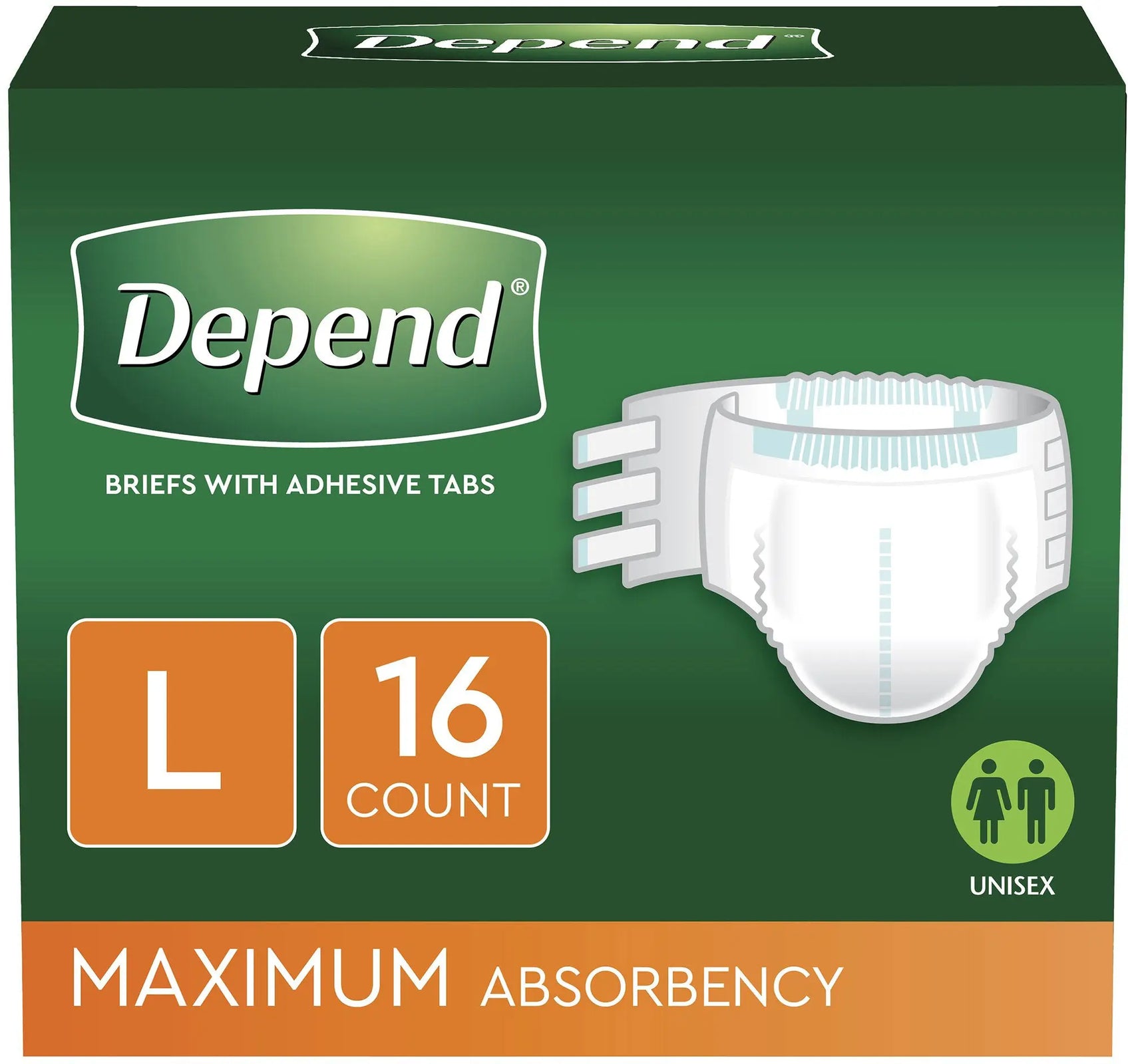 Depend Protection with Tabs