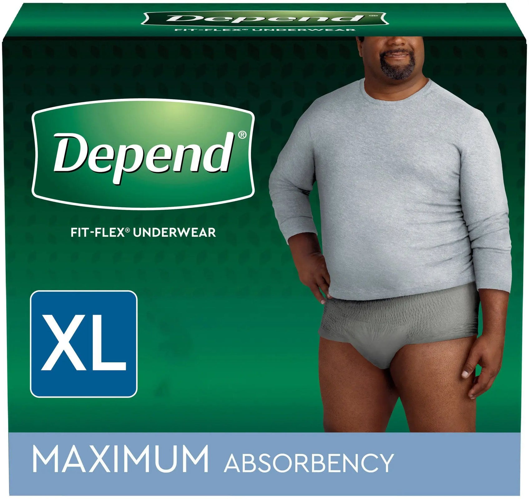 Depend Fit-Flex Underwear For Men