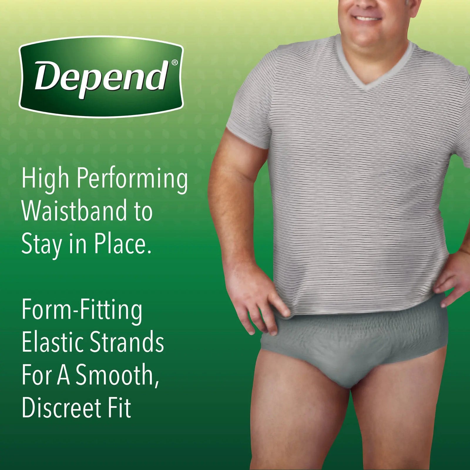 Depend Fit-Flex Underwear For Men