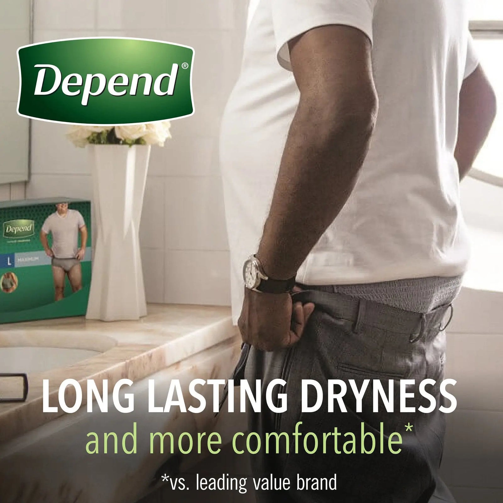 Depend Fit-Flex Underwear For Men