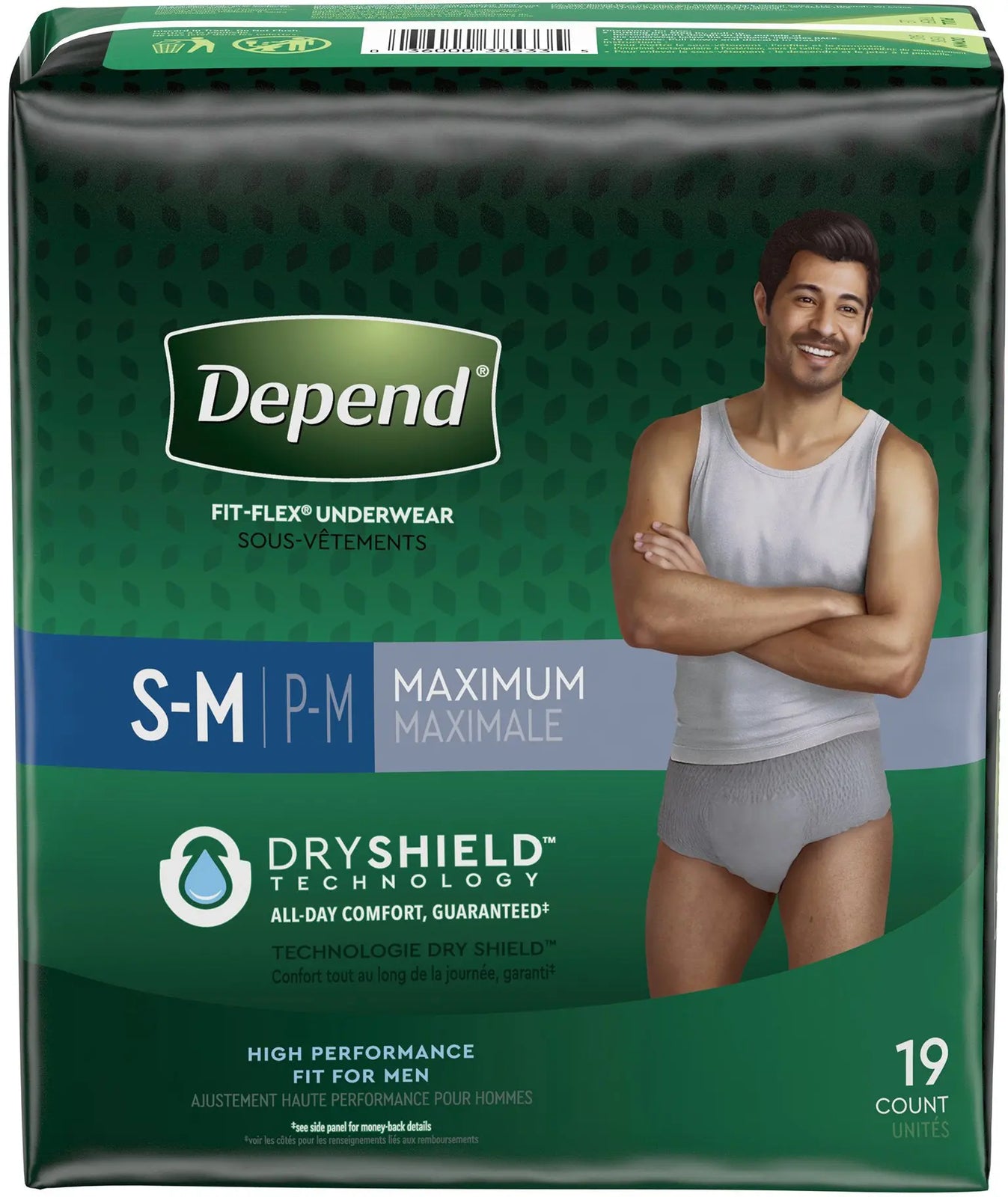 Depend Fit-Flex Underwear For Men