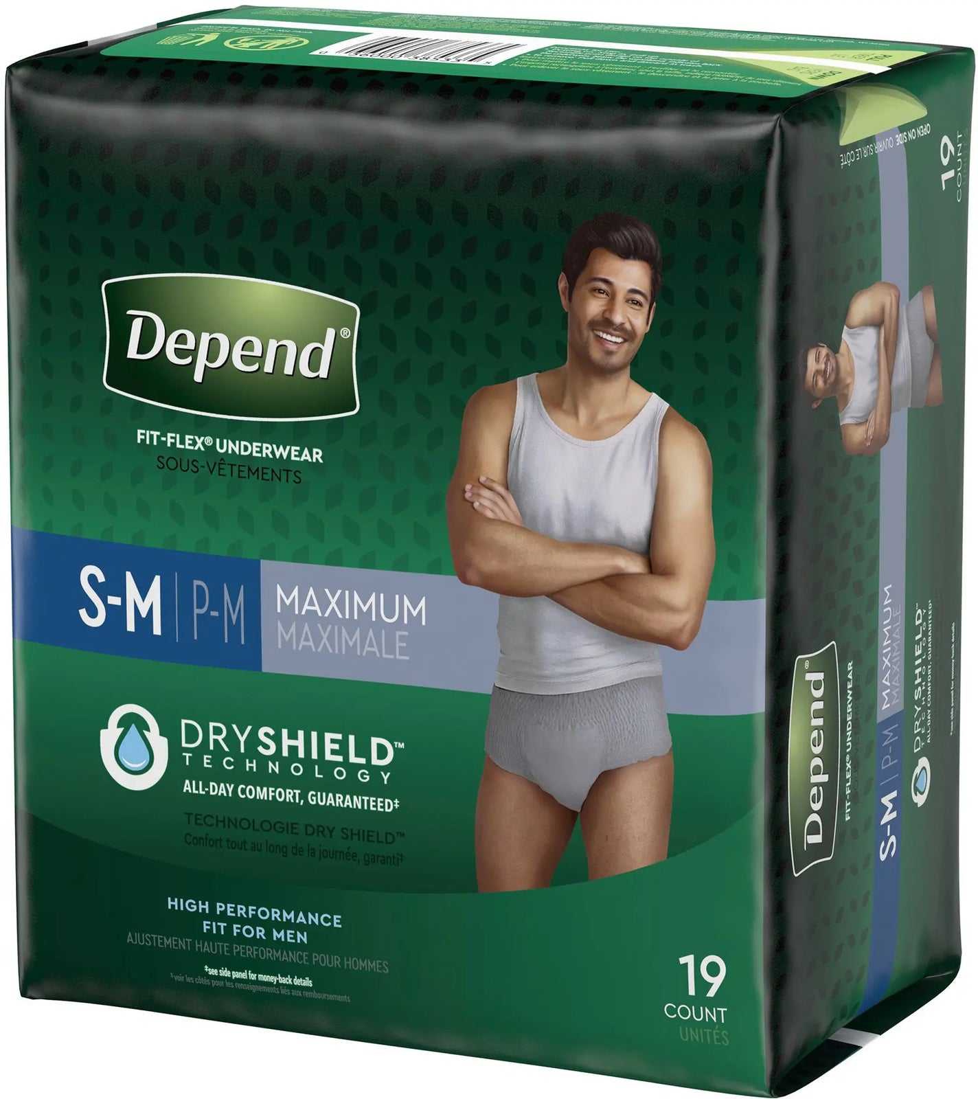 Depend Fit-Flex Underwear For Men