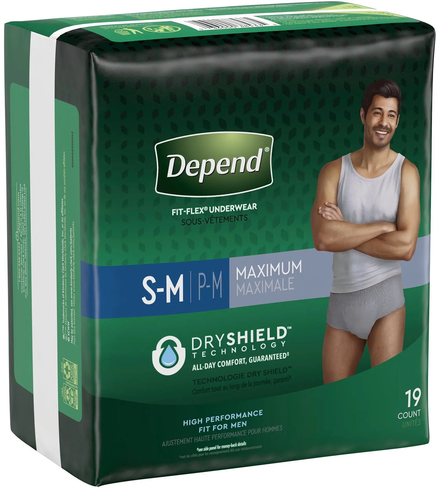 Depend Fit-Flex Underwear For Men