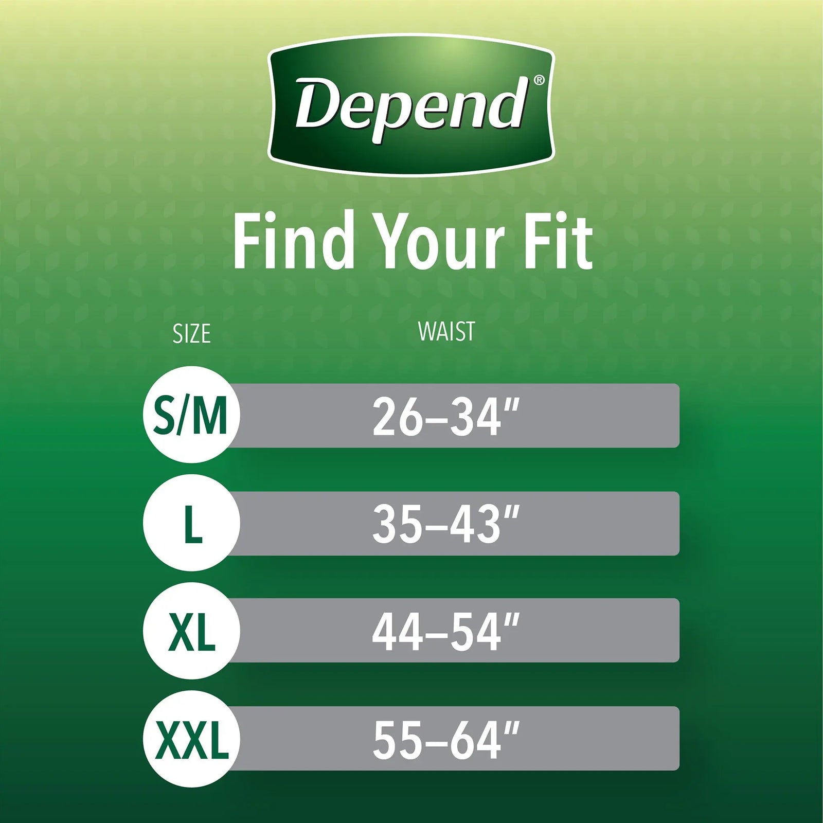Depend Fit-Flex Underwear For Men