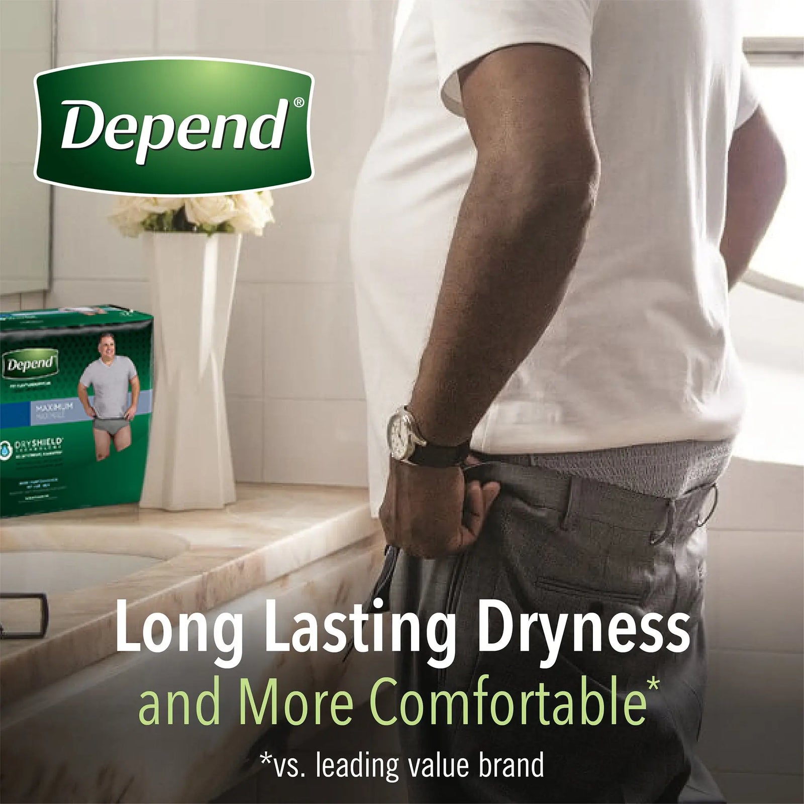 Depend Fit-Flex Underwear For Men