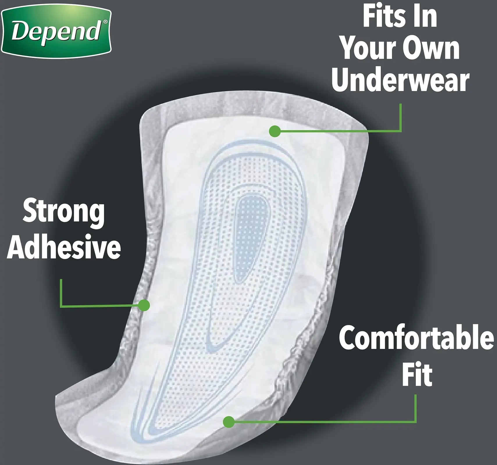 Depend Men Guards Pads