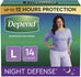 Depend Underwear for Women Night Defense