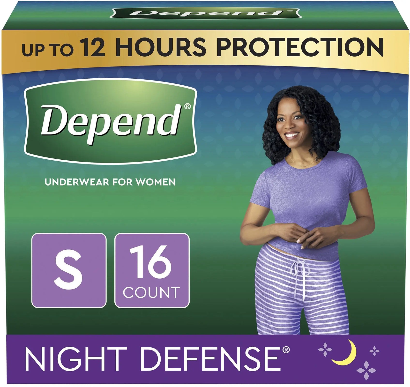 Depend Underwear for Women Night Defense