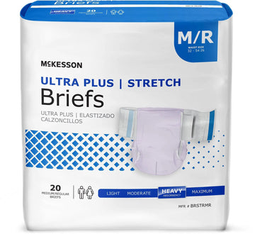 Mckesson Ultra Plus Stretch Briefs