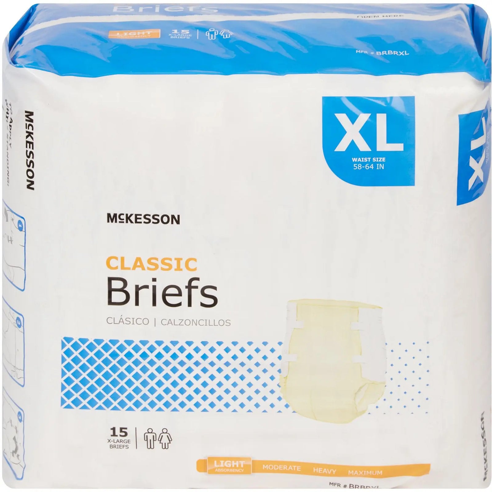 Mckesson Classic Briefs