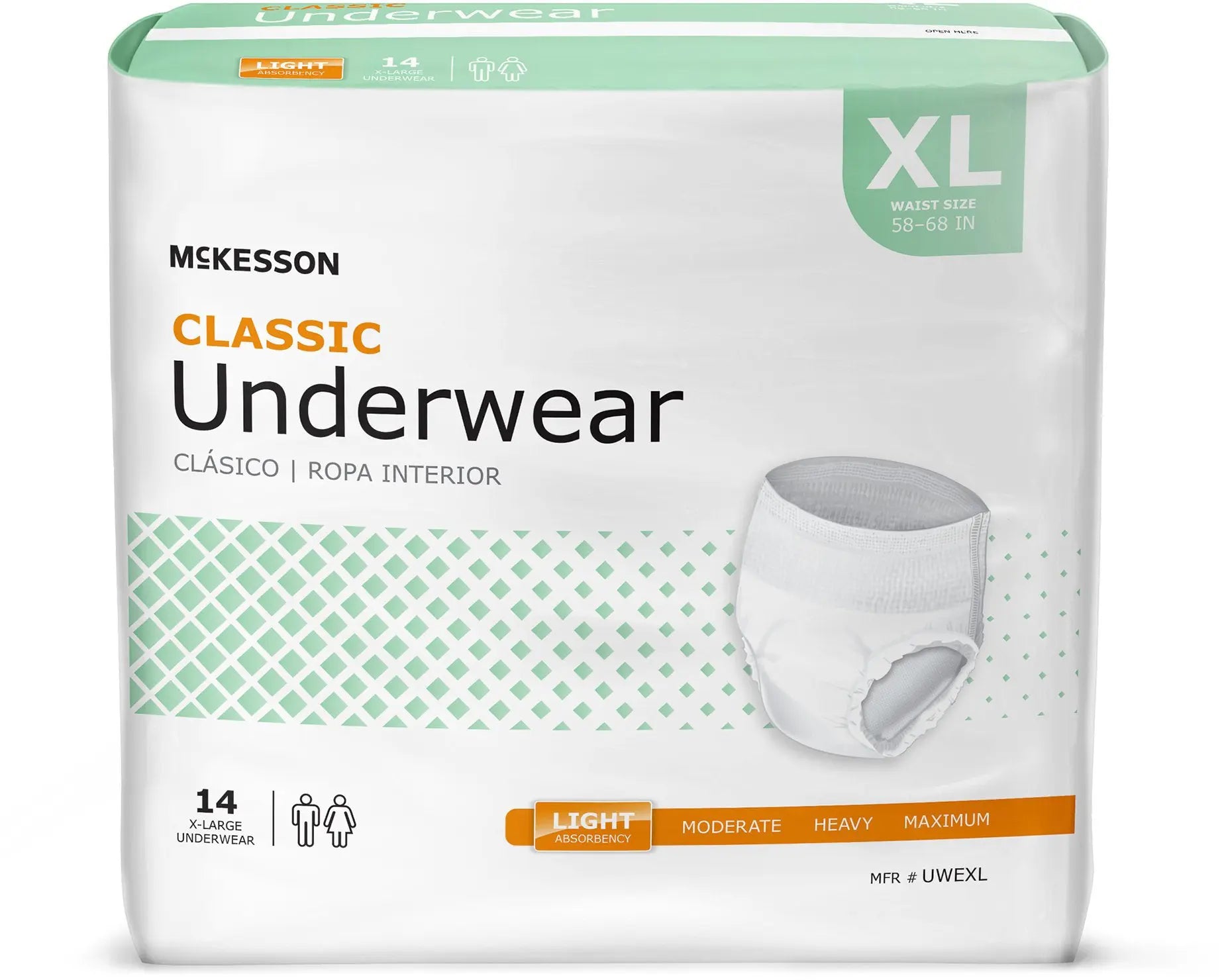 Mckesson Classic Underwear