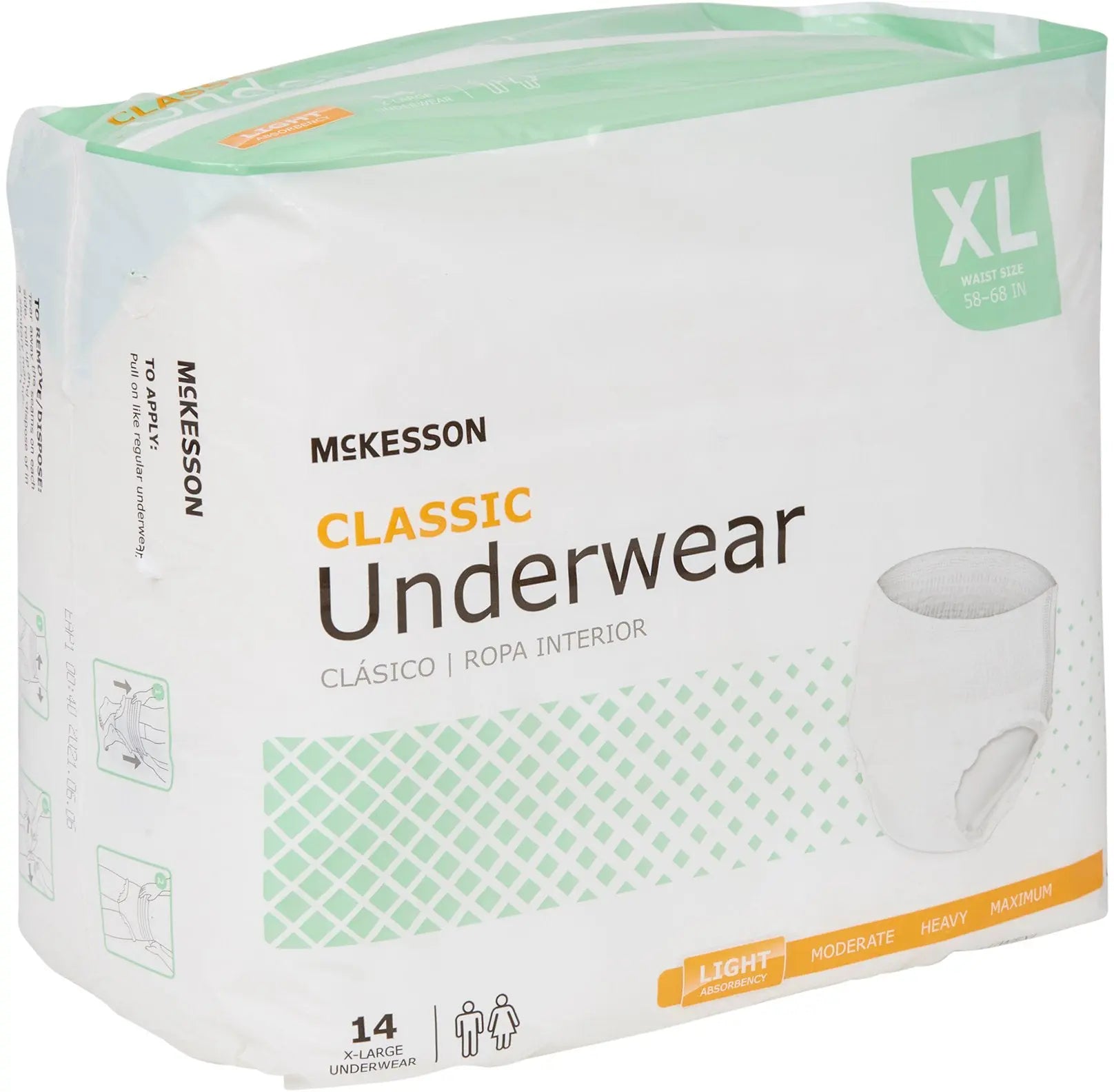 Mckesson Classic Underwear