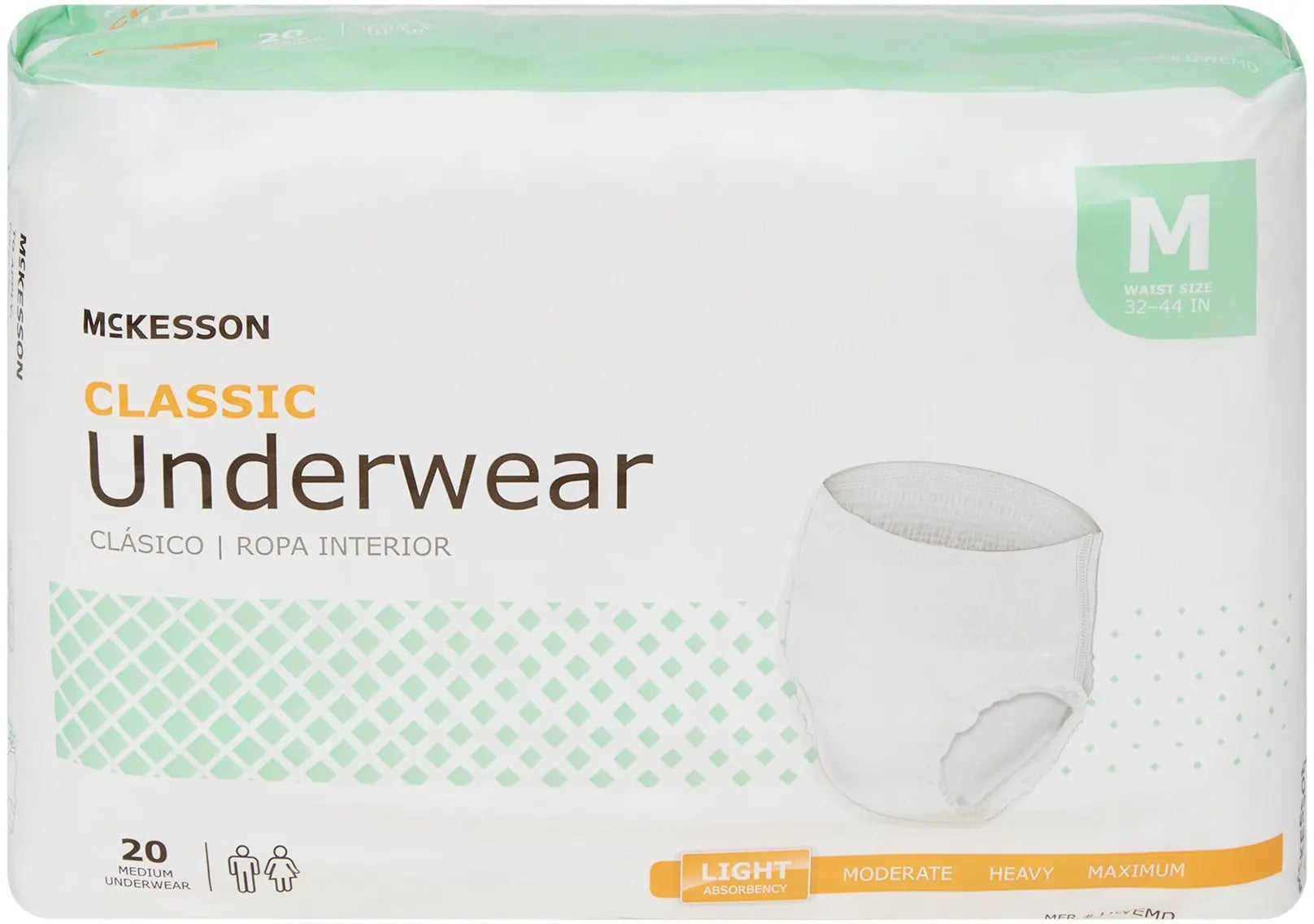 Mckesson Classic Underwear
