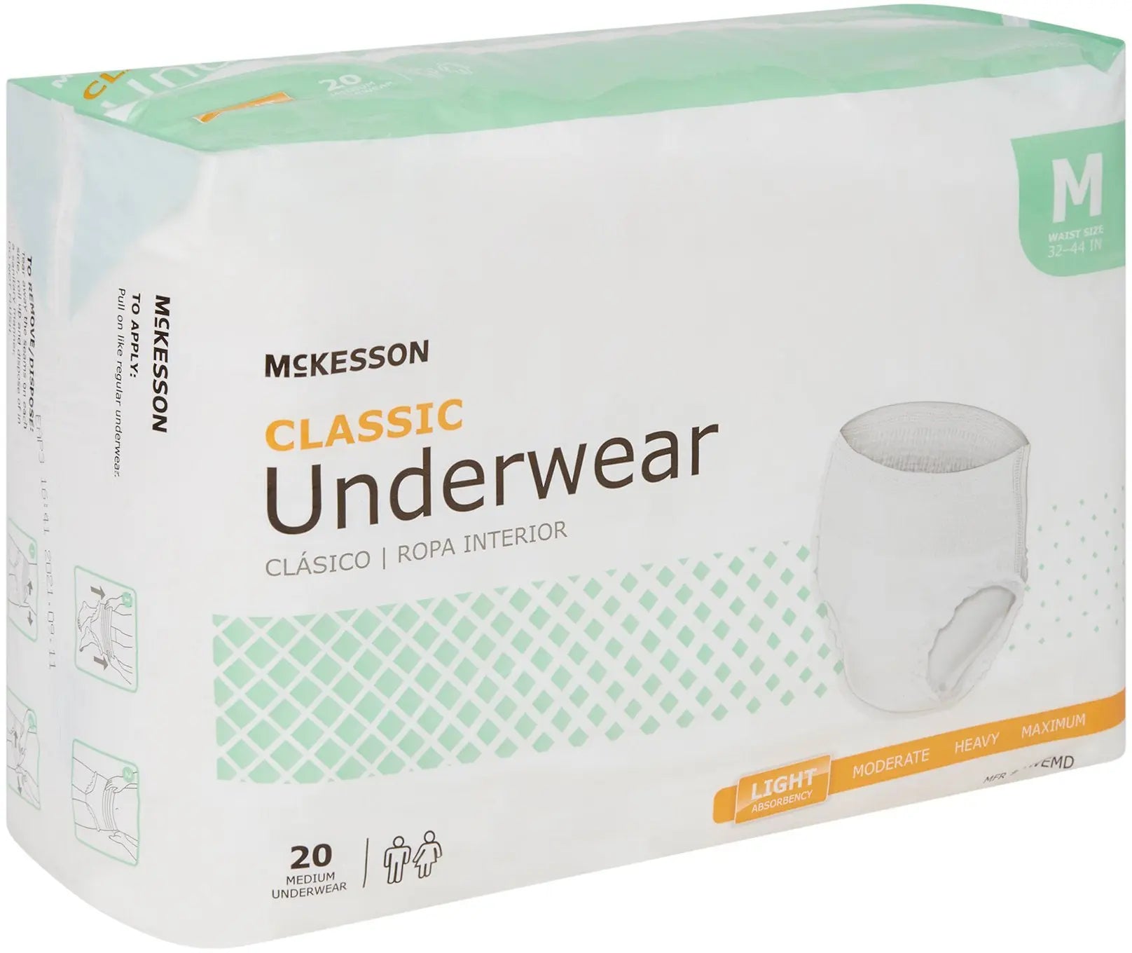 Mckesson Classic Underwear